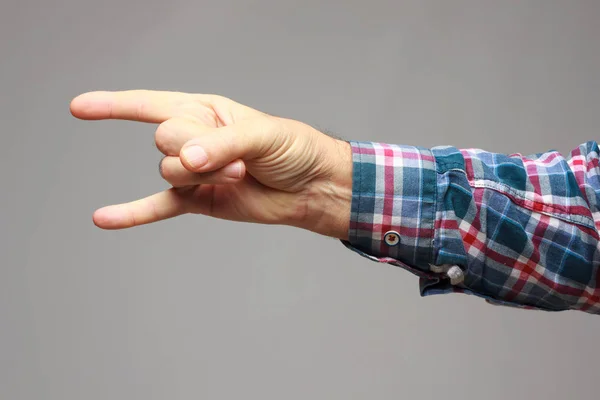 Handfläche, Finger der Hand, Faust — Stockfoto