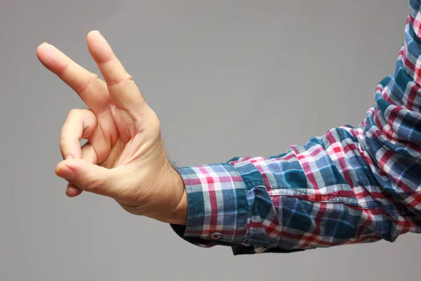 Palma de la mano, dedos de la mano, puño — Foto de Stock