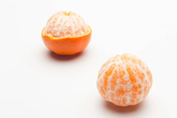 Tangerine orange-skinned sweet fruit of the citrus family. — 스톡 사진