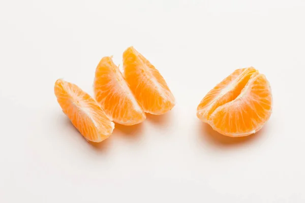 Tangerine orange-skinned sweet fruit of the citrus family. — Stock Photo, Image