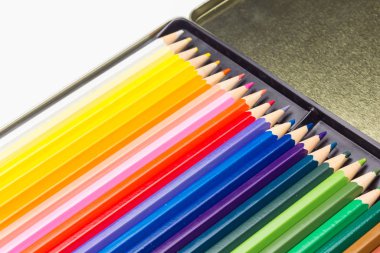 Renkli kalemler, renk aralığı