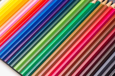 Renkli kalemler, renk aralığı