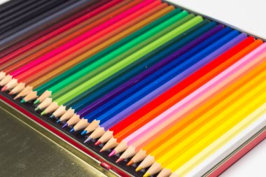 Renkli kalemler, renk aralığı