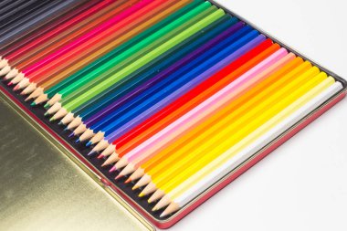 Renkli kalemler, renk aralığı