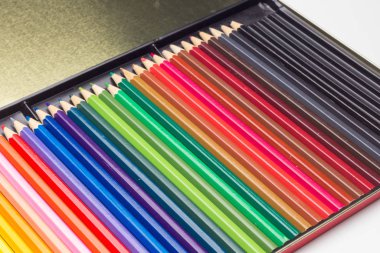 Renkli kalemler, renk aralığı