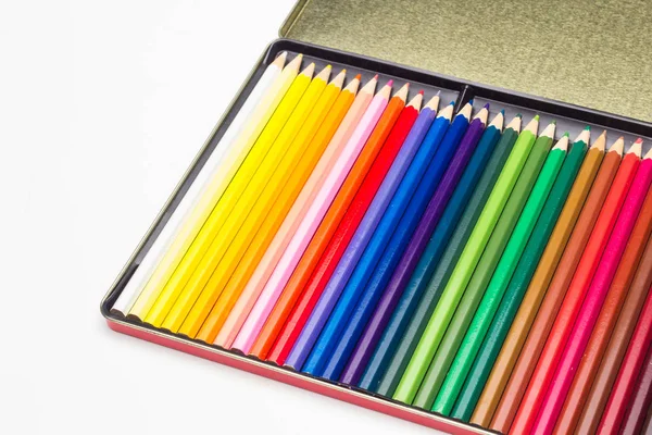 Lápices de colores, gama de colores —  Fotos de Stock