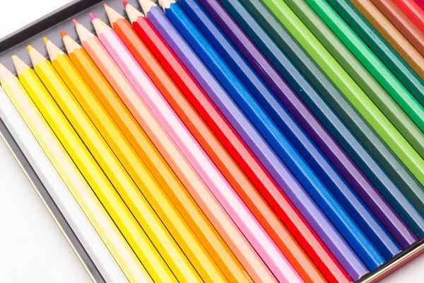 Renkli kalemler, renk aralığı