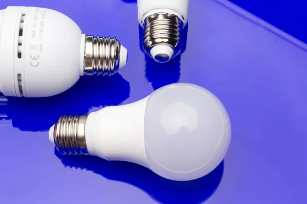 Energy saving light bulb to save money and electricity.