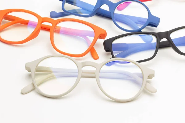 Gafas Lentes Para Protección Los Ojos Para Mejorar Salud Visual — Foto de Stock