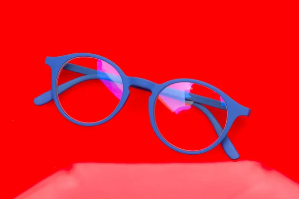 Lunettes Verres Pour Protection Des Yeux Pour Améliorer Santé Visuelle — Photo