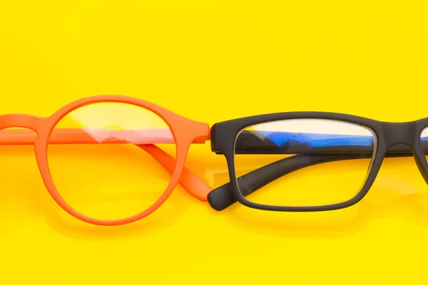 Brillen Und Gläser Zum Schutz Der Augen Die Sehgesundheit Der — Stockfoto