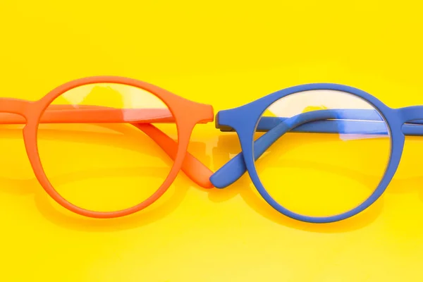 Lunettes Verres Pour Protection Des Yeux Pour Améliorer Santé Visuelle — Photo