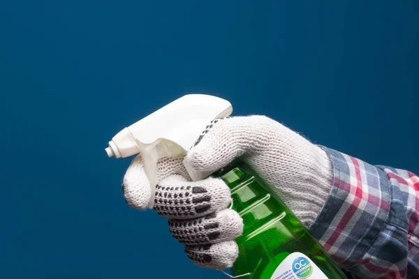 Professional Hands Protected Industrial Gloves Gloves Hand Protection Hands Medicine — Stock Photo, Image