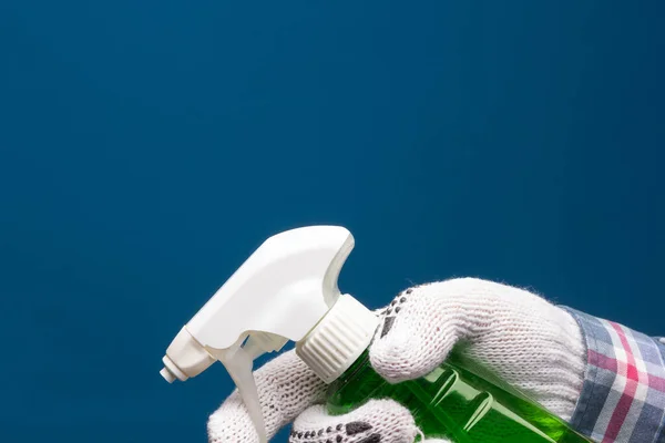 Manos Profesionales Protegidas Con Guantes Industriales Guantes Para Protección Las —  Fotos de Stock