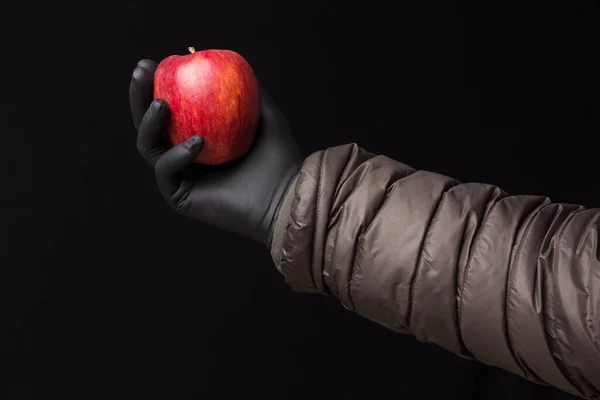Symbole Pomme Dans Science Littérature Fantastique Fruit Sucré Plein Vitamines — Photo