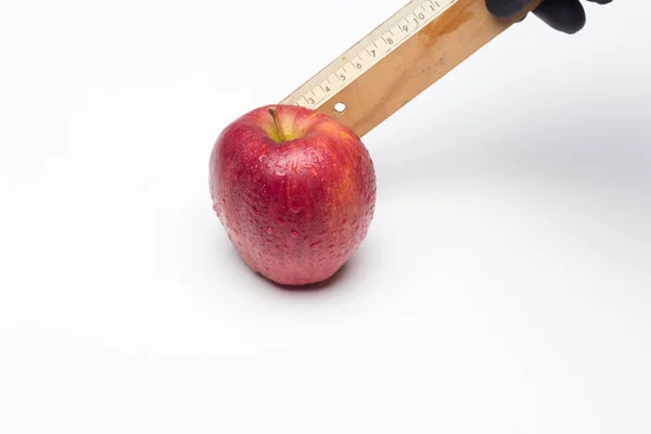 Het Symbool Appel Wetenschap Fantasie Literatuur Zoet Fruit Vol Vitaminen — Stockfoto