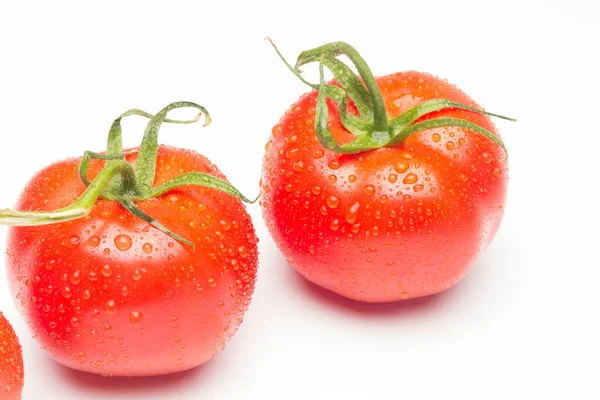 Tomates Manzanas Frutas Rojas Para Ensaladas Para Comer Crudas Llenas —  Fotos de Stock