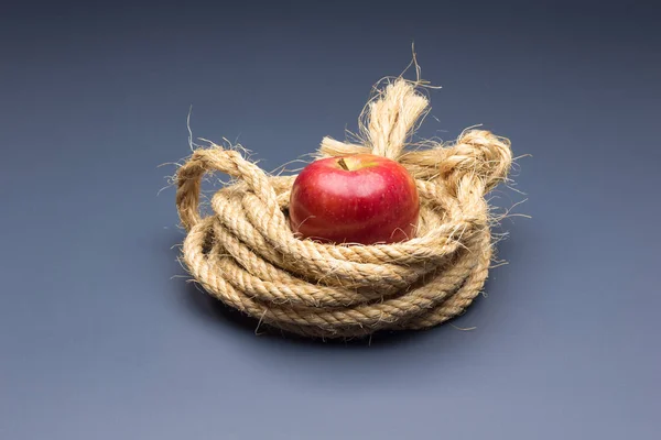 Μήλο Είναι Ένα Φρούτο Που Τρώγεται Ωμό Μαγειρεμένο Συστατικό Διάφορα — Φωτογραφία Αρχείου