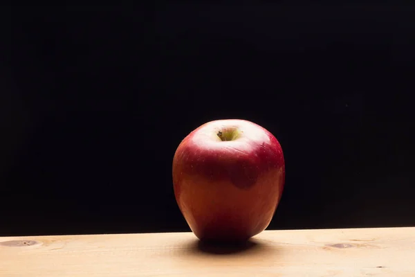 Äpplet Frukt Som Äts Även Det Kan Tillagas Och Användas — Stockfoto