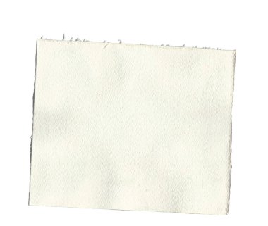 Suluboya beyaz kağıt. İzole edilmiş bir arka sayfadaki modeller için dokular.