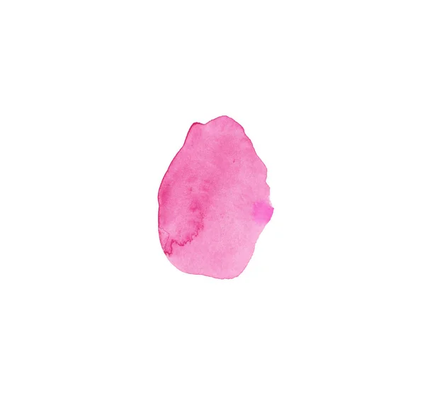 Texture rosa acquerello. Punti, linee e cuori di San Valenti — Foto Stock