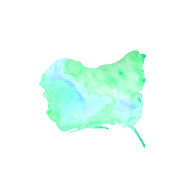 Suluboya yeşil doku, lekeler ve sıçramalar. Düğün için tasarım