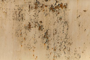 Paslı kıvrımlı demir metal dokusu..