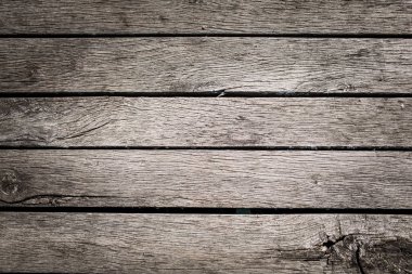 Yatay ahşap planking duvar arka plan. Doğal doku.