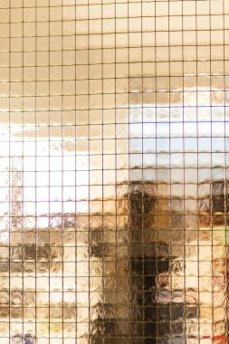 Mağaza, alışveriş merkezi soyut odaklanmış bulanık arkaplan.