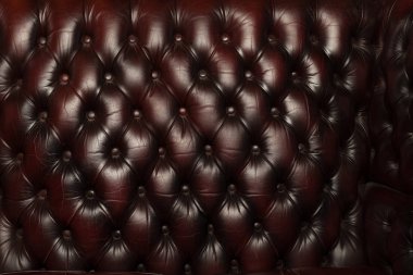 lüks kahverengi deri koltuk arka plan dokusu