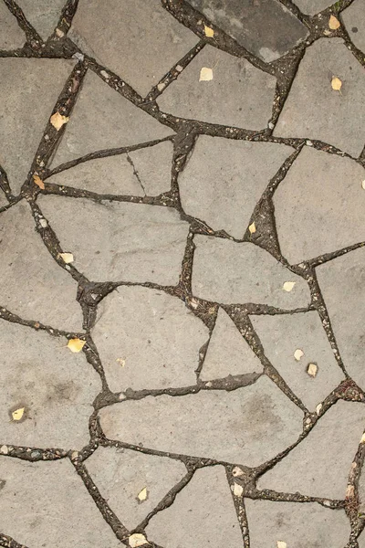 Stone floor pattern with a crack — Stock Photo, Image