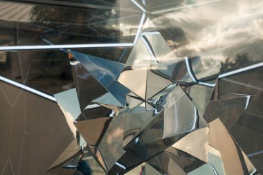 soyut şeffaf yansıma arka plan