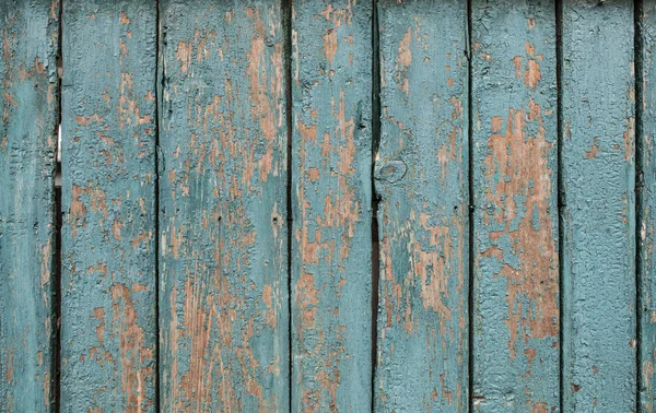 Oude groene houten hek achtergrond — Stockfoto