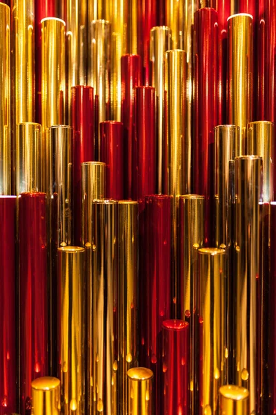 Oro rojo metall fondo plástico — Foto de Stock