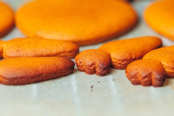 Lebkuchen schließen Hintergrund — Stockfoto