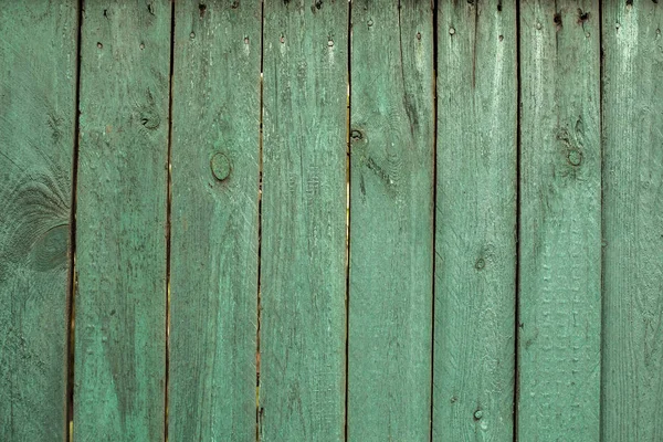 Vieux fond de clôture en bois vert — Photo