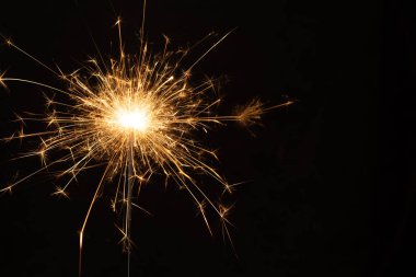 Sparkler arka plan. Noel ve yeni yıl ışıltılı tatil arka plan