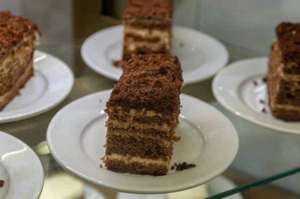 Pieces of cake — Stock Photo, Image
