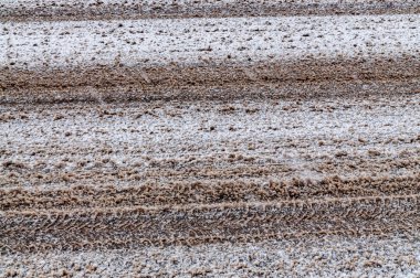 kış yolu yüzey arkaplanı