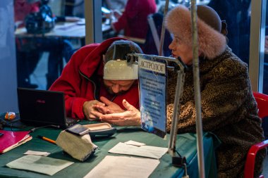 Saint Petersburg, Rusya - 16 Şubat 2019.