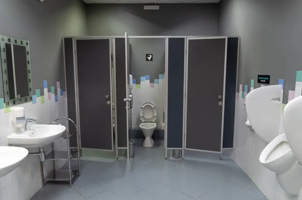 Saint Petersburg Russia November 2019 Interior Small Clean Public Toilet — ストック写真