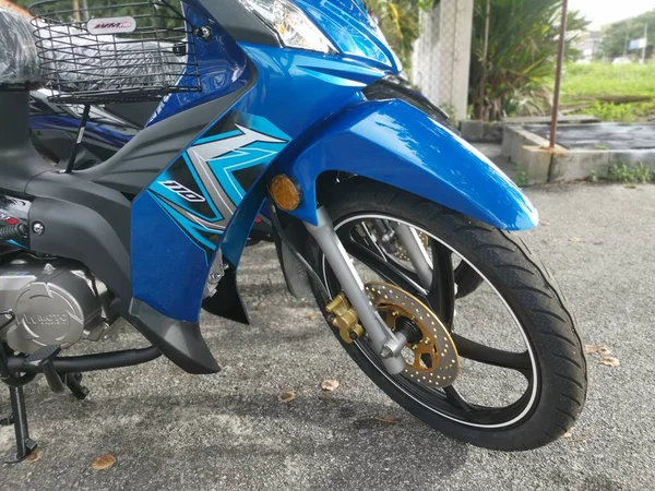 Perak Malaysia 2019 Neue Motorräder Reihen Sich Aneinander Und Stehen — Stockfoto
