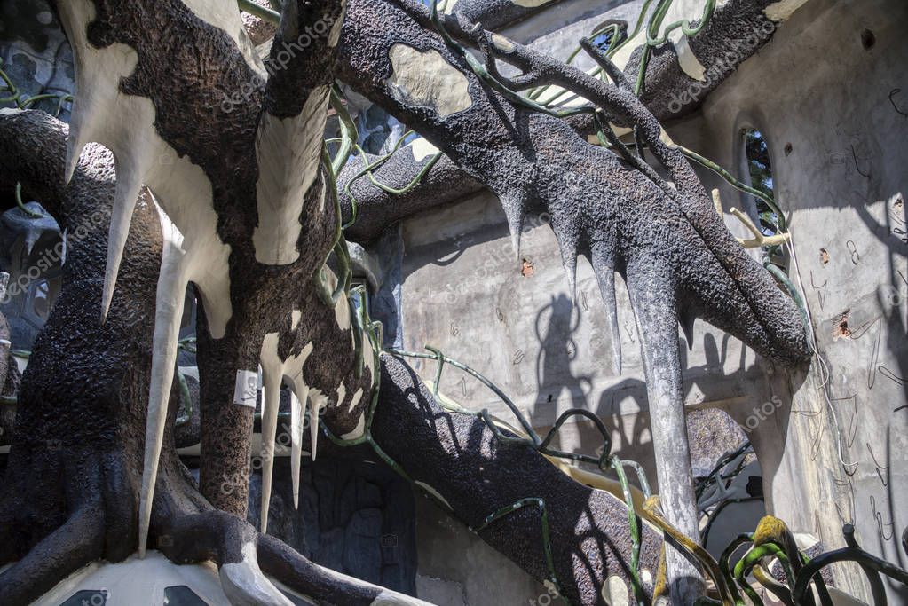 Da Lat, Vietnam, 12 de diciembre de 2019 Casa de huéspedes Hang Nga