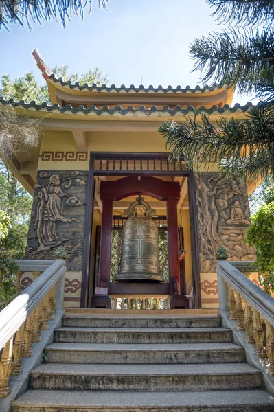 Lat Vietnam December 2019 Exteriör Scen Truc Lam Temple Eftersom — Stockfoto