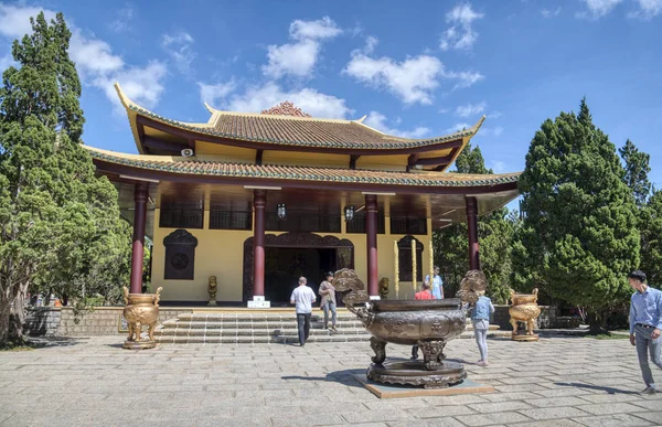 Lat Vietnam December 2019 Exterior Scene Truc Lam Temple Zen — ストック写真