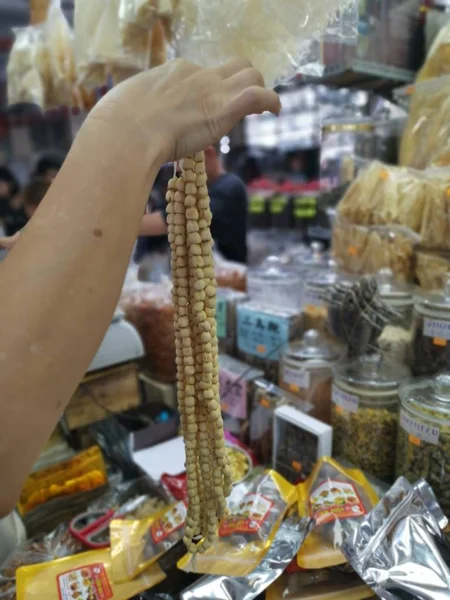 Chi Minh City Vietnam Diciembre 2019 Escena Puestos Venta Variedad — Foto de Stock