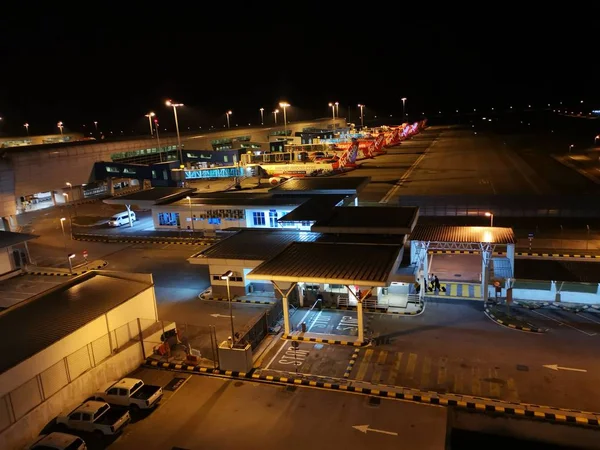 Kuala Lumpur Malezja Grudnia 2019 Scena Estakady Lotniczej Lub Parkingowej — Zdjęcie stockowe
