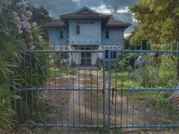 Scene Nostalgic Rural Wooden Home — Stock Photo, Image