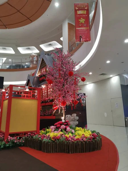 Perak Malaysia Januar 2020 Chinesischer Mond Neujahrsbaumschmuck Wird Während Der — Stockfoto