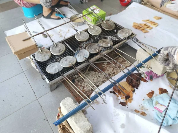 Perak Malaysia January 2020 Scene Traditional Cookery Baking Chinese New — Stock Photo, Image